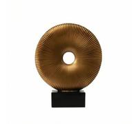 F Fityle Resin Wall Hanging Escultura Pared Colgante Adorno Decoración Estatua de Resina con Aro Coincircular y Superficie sobre Base Sólida Estilo, 22 X 6.5 X 28 Cm, Style to 1