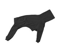 F Fityle Ropa de Invierno para Mascotas Ropa para Mascotas Ropa cómoda a Prueba de Viento Decoración Liviana Ropa de Cuerpo Completo Traje para Mascotas Abrigo, Negro