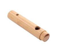 F Fityle Silbato de madera para pájaros, juguete musical sencillo, silbato de búho, portátil, regalo para amantes de los pájaros, 11,5 cm, pequeño, para jugar,