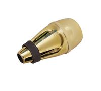 F Fityle Silenciador recto Sonido debilitado Ligero Fácil de instalar Accesorio Reemplazo para principiantes Interpretación Práctica Propósito, Oro