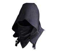 F Fityle Sombrero con Capucha Steampunk, Disfraz de Halloween para Mago, hechicero, Unisex, Negro