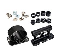 F Fityle Soporte de bloqueo para horquilla de bicicleta, soporte de estacionamiento, eje enchufable, soporte de techo de coche, portaruedas traseras, horquilla de instalación, horquilla delantera