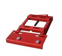 F Fityle Soporte de Bomba para Tractor Soporte Soporte de Montaje Abrazadera Soporte de Fijación con Marco de Metal y Placa Base para Montaje Mecánico Seguro