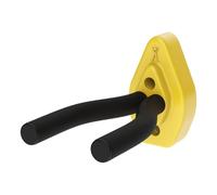 F Fityle Soporte de instrumentos de montaje en pared de guitarra resistente versátil versátil profesional de la exhibición universal soporte de guitarra, Amarillo