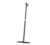F Fityle Soporte de micrófono vertical, estable y resistente al desgaste, para discursos, estudios y presentaciones al libre, Barra Recta