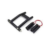 F Fityle Soporte de Motor Marino Montaje Motor Fuera Borda Protector Transom Barra Plano Central Acabado Mate con Elementos de Caucho Reducción de Impactos