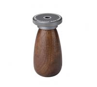 F Fityle Soporte de Pintura en Miniatura Rotatorio para Modelos Herramienta de Taller Mango de Madera Rodamiento de Metal Consistente Adecuado para Pintura a Mano Talleres Aficionados, Gris