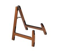 F Fityle Soporte de piso de guitarra de madera no slip slip plegable múltiple soporte de instrumentos de cuerda portátil para la guitarra eléctrica acústica, MarrÓn