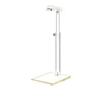 F Fityle Soporte para Bolsos de Acrílico Transparente, Soporte de Almacenamiento Ajustable, Gancho para Bolsos, Estante Portátil Elegante para Accesorios, Joye, tal como se describe, Pequeño