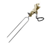 F Fityle Soporte para caña de Pescar para Banco, Soporte Ajustable de 360 Grados, portátil, para caña de Pescar para río y