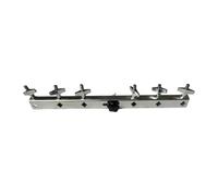 F Fityle Soporte para cencerro de bombo, soporte para cencerro para baterista, de percusión, herramienta de práctica, abrazadera de montaje de metal, accesorio, 38.8 Cm X 6.4 Cm X