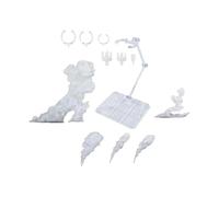 F Fityle Soporte para Figuras de acción con Efectos de, Ligero y fácil de Transportar. Ideal para coleccionistas, Blanco