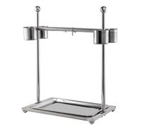 F Fityle Soporte para pájaros de, Soporte para pájaros, Soporte de Entrenamiento, Soporte para Mascotas, Loros, Soporte para Percha para pájaros, 49x38x70cm