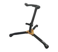 F Fityle Soporte para saxofón, trípode plegable, soporte portátil para saxofón, de altura ajustable para presentaciones en escenarios y principiantes.