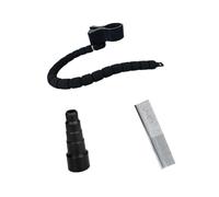 F Fityle Soporte para secador de Pelo de Mascotas, Soporte para Colgar en el Cuello, Ajustable, Antideslizante, Libres, Universal, para secador de Pelo, con Piezas