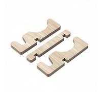 F Fityle Soporte para Tablas de Equilibrio de Madera Estante para Organizar Tablas Base Fija Sostenedor Deportivo Fabricado con Acabado de Madera Adecuado para Hogares Áreas de Ejercicio