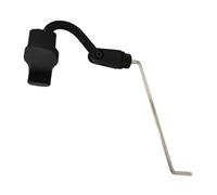 F Fityle Soporte para teléfono con forma de lira para saxofón, giratorio, reemplaza el soporte para teléfono con clip de música para conciertos, Argén