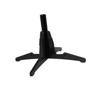 F Fityle Soporte portátil para flauta y, base estable, accesorio ligero, antideslizante, diseño compacto, ajuste universal, soporte de exhibición, Negro