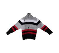 F Fityle Suéter para Figuras de acción Masculinas a Escala 1/6, Disfraz, Ropa de utilería para Fotos de escenas Elegantes, Ropa para muñecas de 12 Pulgadas, Gris