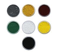 F Fityle Suministros de Modelo de Escena de Mesa de Arena en Miniatura, Materiales de Micro Paisaje de 7 Colores, Juguetes de Juego de, Regalo de