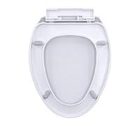 F Fityle Suministros de reemplazo de tapa de asiento de inodoro Piezas de repuesto simples Fácil de instalar Tapa de inodoro Silenciosa Cierre para, V Type