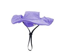F Fityle Summer Dog Cap Pog Dogs para Perros Grandes y Grandes, Sombrero al Aire Libre, Lindo Gorro de Cubo de Mascotas Sombrero de Soldado para el, L