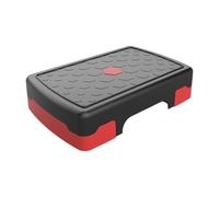 F Fityle Tabla de Equilibrio aeróbica para Ejercicios aeróbicos, Antideslizante, Ahorra Espacio, para Ejercicios aeróbicos, para Entrenamiento, Rojo Negro