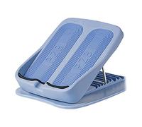 F Fityle Tablero inclinado Camilla de pantorrilla Equipo de entrenamiento de tablero elástico Tablero de inclinación de pie de pilates ajustable de, Azul