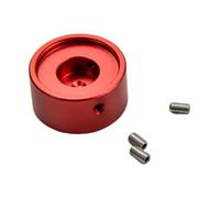 F Fityle Tapa de Tecla de Pedal de Guitarra, Cubierta de Pedal, Protector de Tapa de Uña, Reemplazo Y Reparación, con Tornillo para Pedales de Efectos de Guita, Rojo