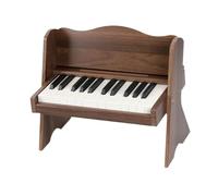 F Fityle teclado infantil 25 teclas para uso doméstico. Instrumento musical para el aprendizaje música en niños pequeños. Juguete educativo, Color de Madera Profundo
