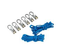 F Fityle Tensor de Cuerda retráctil con Hebilla, Herramienta de Ajuste para Exteriores con Hebilla para navegación, mochileros, Transporte y construcción de