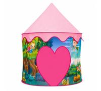 F Fityle Tienda Juego con Puerta en Forma Corazón Tienda Juego Cuentos Ventilado Casa Campaña con Ventanas Malla para Dormitorios