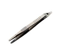 F Fityle Titanio Aleación Tweezer para mujeres y hombres Gadget sin deslizamiento Cada Tweeze pequeño para pescar trekking diario senderismo, 80mm