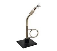 F Fityle Tornillo de Banco para Atar Moscas, Herramienta para Fabricar Moscas, Accesorio Fácil de Usar con Base, Gancho Universal Portátil con Abrazadera en C,