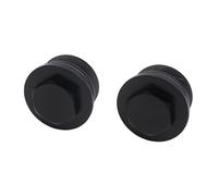 F Fityle Tornillos y tapas superiores de horquilla de motocicleta, 44029-0005, pernos de horquilla, para ZR750, Z750S, ZRX400, Ninja400, 650, 6N, EN650, Negro