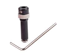 F Fityle Tremolo Arm Puente de guitarra Puntas de repuesto Reemplazo Piezas de guitarra Instrumentos musicales duraderos Accesorios Barra de, Negro