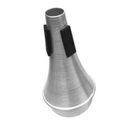 F Fityle Trompeta actuación universal accesorio práctica aleación de aluminio para principiantes músico de jazz todo tipo de trompetas, Plata