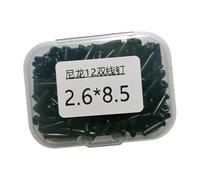F Fityle Tubos de protección de Doble línea de bádminton de Repuesto con Caja de Almacenamiento para reparación de Raquetas, Nailon Protector, 2.6 X 8.5 Mm