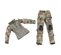 F Fityle Uniforme de Figura de acción a Escala 1/6, Conjunto Completo de Ropa para muñecas, Figuras de acción, Vestido DIY, Accesorios de Ropa para Figuras