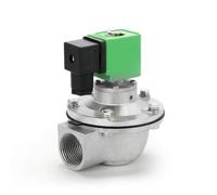 F Fityle Válvula de Colector de Polvo Industrial de Aleación de Aluminio con Mecanismo de Chorro Preciso y Diafragma Resistente, Válvula De Pulso Tipo Bolsa DMF-Z-25 DC24V