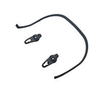 F Fityle Varilla del de capota superior del cochecito de bebé con hebilla, soporte de toldo flexible, fácil de instalar, piezas de repuesto,