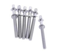 F Fityle Varillas de tensión de tambor, pernos de orejeta de tambor, tornillo apretado de tambor fuerte M5 con arandelas, tornillos de orejeta de tambor para, M5x50mm