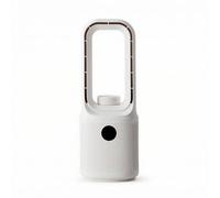 F Fityle Ventilador Humidificador de Escritorio sin Difusor de Esencias de Aire Temporizador Pantalla Circular Diseño Portátil Niebla Suave Adecuado para Estudio Sala Trabajo en Casa