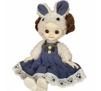 F Fityle Vestido de Muñeca Ropa Traje Conjunto Confección Textil Suave con Costuras Finas para Muñecas de 17cm y 6 Pulgadas Adecuado para Juego Creativo Regalo , Estilo 5