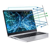 F FORITO Paquete de 2 protectores de pantalla antiluz azul para laptop de 15.6 pulgadas, protección ocular antirreflejos mate para laptop de 15.6 pulgadas con relación de aspecto 16:9, reduce la