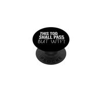 F Hell This Too Shall Pass But Holy Fuck Sign WTF Holy Shit PopSockets PopGrip Adhesivo