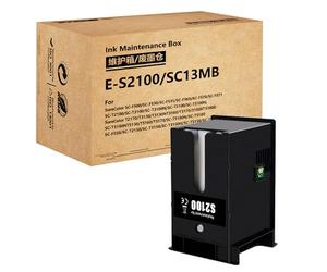 F-INK Reemplazo de la caja de mantenimiento para caja de mantenimiento de tinta S2100 o C13S210057, Funciona con SureColor SC-F500 SC-T2100 SC-T3100 SC-T3100N SC-T5100 SC-T5100N