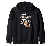 F Is For Fox Elementary Kindergarten Reading Teacher ||- Sudadera con Capucha