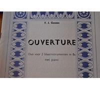 F.J. Gossec - Set de 2 vasos de cerveza y piano