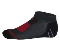 F Lite Calcetines Cortos de Ciclismo de montaña Cool para Mujer, Antracita/Rojo, 35-38, 24-4513-7-1-0192